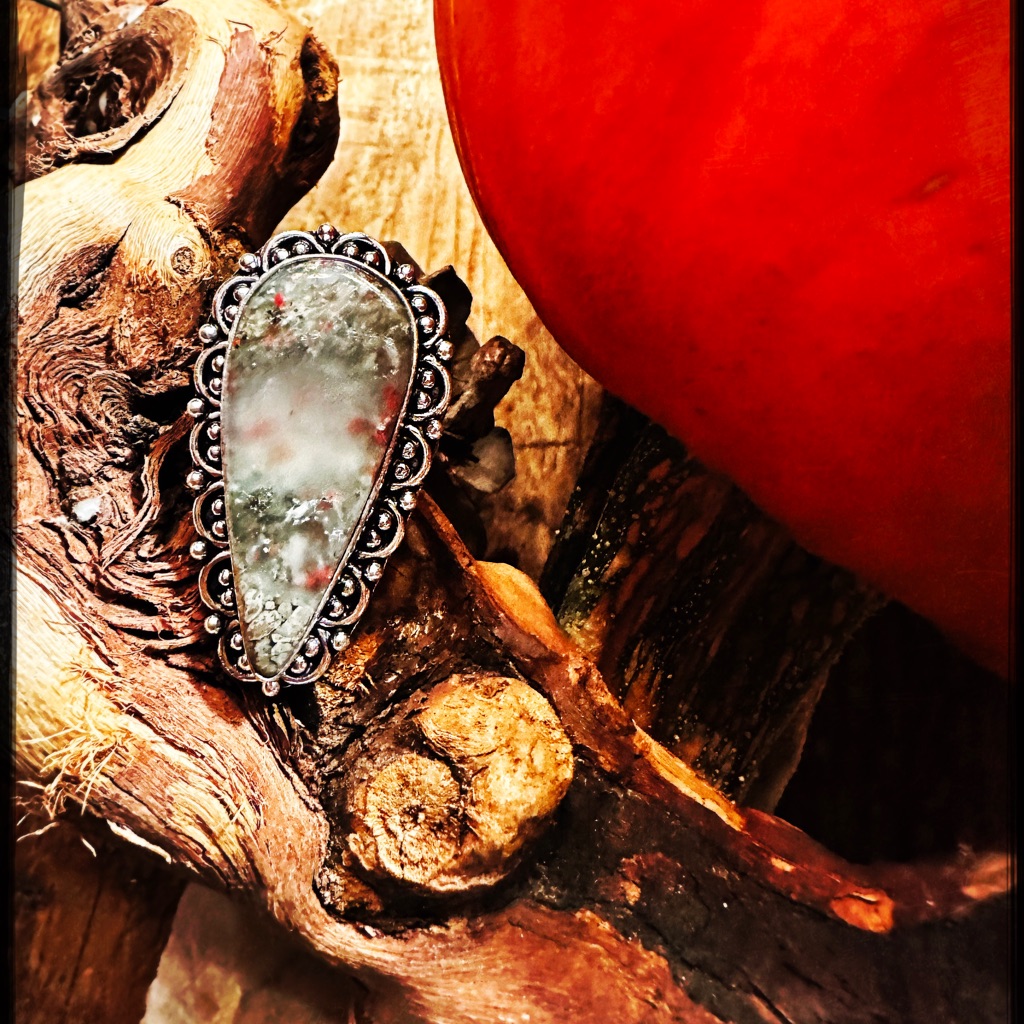 Agate Stone Statement Ring.